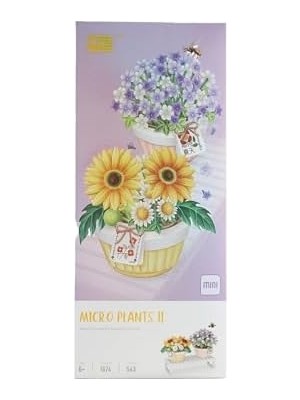MWX Teknoloji Renkli Çiçekli Blok Set, 0-1 Ay, F7522AXNS, Çok Renkli-Kr1, Bebek-Kızlar
