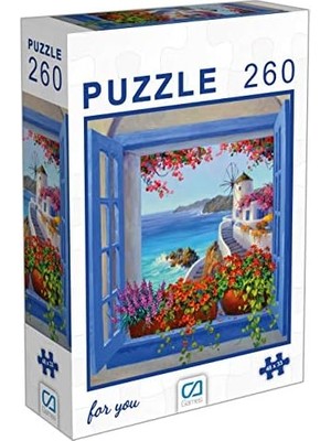 MWX Teknoloji Pencere Puzzle 260 Parça 48 x 33 Cm. 6002