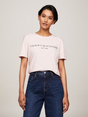 Tommy Hilfiger Reg Corp Logo C-Nk Ss