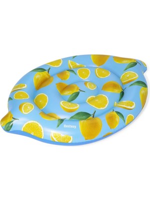 MWX Teknoloji Havuz Şamandırası, Kokulu Limon Kokusu Yüzme Şezlongu, Çocuklar ve Yetişkinler Için