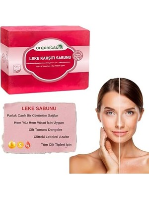 MWX Teknoloji Doğal Leke Karşıtı Sabun 140 gr 1 Adet Tüm Cilt Tipleri Için Cilt Lekelerine Karşı