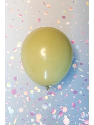 MWX Teknoloji Okaliptus Balon 10 Adet - 12 Inc 30 cm Retro Parti Balonu