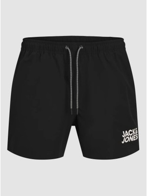 Jack & Jones Jack Jones Erkek Siyah Renk Deniz Şortu 12276168