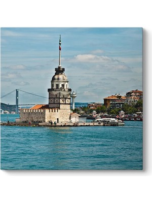 MWX Teknoloji Kız Kulesi Boğaz Köprüsü Tablosu 40 x 40