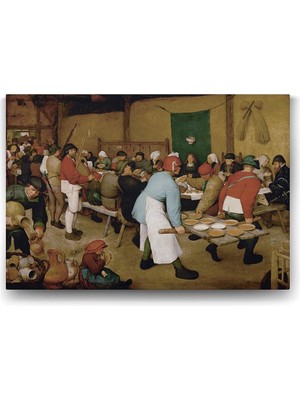 MWX Teknoloji Pieter Bruegel - The Elder Tablosu - 75X50CM