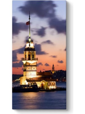 MWX Teknoloji Kız Kulesi Dikey Tablo 40 x 80