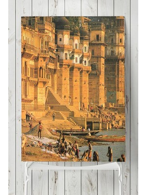MWX Teknoloji (PSTER9253) Varanasi Kutsal Mekan Posteri (50X70CM)