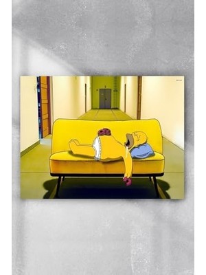 MWX Teknoloji (PSTER8309) The Simpsons Eğlenceli Mizahi Poster (40X60CM)