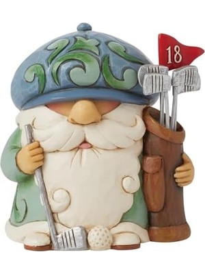MWX Teknoloji Heartwood By Jim Shore Golf Gnome Figür