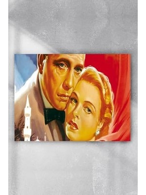 MWX Teknoloji (PSTER3484) Casablanca-Kazablanka Film Afişi Poster 7 (90X130CM)