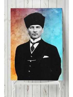 MWX Teknoloji (PSTER9611) Atatürk Tasarım Poster (50X70CM)