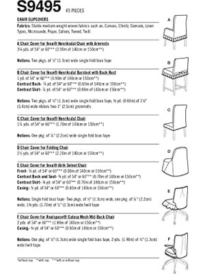 MWX Teknoloji Chair Slipcovers-One Sıze -SS9495OS