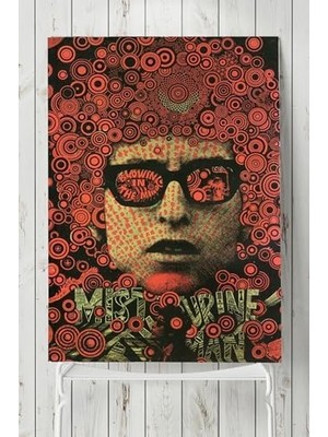 MWX Teknoloji (PSTER3191) Bob Dylan Art Sanatsal Poster (80X115CM)