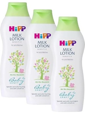 MWX Teknoloji Hipp Babysanft Vücut Losyonu 350 ml (3 Paketi)