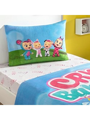 MWX Teknoloji Cry Babies Pamuk Tek Kişilik Nevresim Takımı