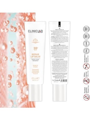 MWX Teknoloji Onarıcı Dudak Bakım Lip Balm 20 Spf 20 ml