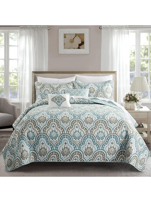 MWX Teknoloji Soft Things Yorgan Örtüleri, Polyester Karışımı, Camgöbeği Aqua, 309,8 cm x 269,2 cm