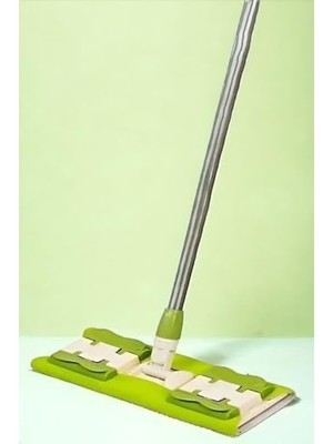 MWX Teknoloji 360 Derece Dönebilen Teleskopik Pratik Temizlik Mopu Clamp Cloth Sihirli Mop