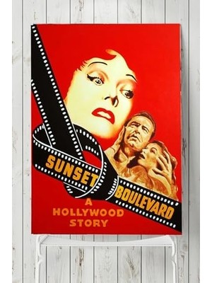 MWX Teknoloji (PSTER8670) Sunset Boulevard Film Afişi Poster 4