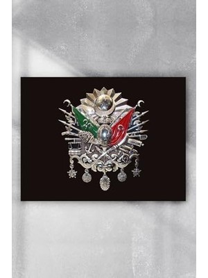 MWX Teknoloji (PSTER7567) Osmanlı Tuğrası Posteri 50X70 cm