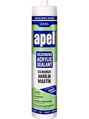 Sayemons Apel Silikonize Akrilik Mastik 500 G Beyaz