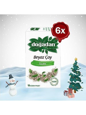 Sayemons Yılbaşı Paketi Beyaz Çay Sade 28 G x 6
