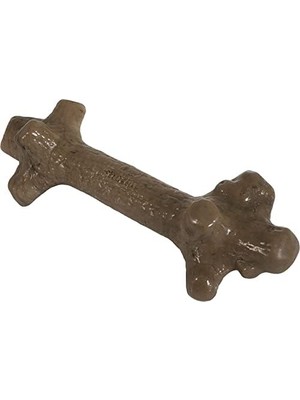 Sayemons Barkbone Fıstık Ezmesi Aromalı Köpek Çiğneme Kemiği (Medium) - Dayanıklı Naylon Oyuncak – Ağız Sağlığı Destekli