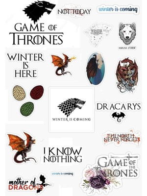 Sayemons Game Of Thrones 20'li Özel Tasarım Seti