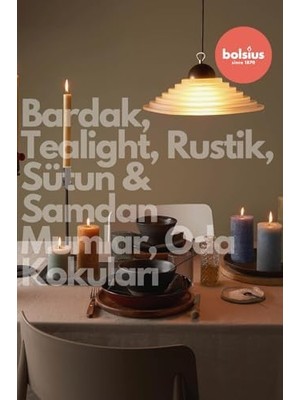 Sayemons Şeftali Kokulu Bardakta Mum - Vegan & Doğal & Saf Koku Özlü - Yağı Içermez - 25 Saat Yanma Süresi - Şeftali Renkte - 80MM/73MM