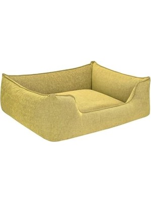 Sayemons Pet Alpha Mirandus Sarı Köpek Yatağı L 85X105CM
