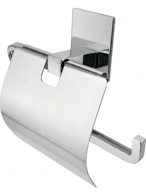 Enalburumtr Yapışkanlı Ömür Boyu Paslanmaz Çelik Kapaklı Tuvalet Kağıtlığı Ultra Wc Kağıdı Askısı Banyo&tuvalet