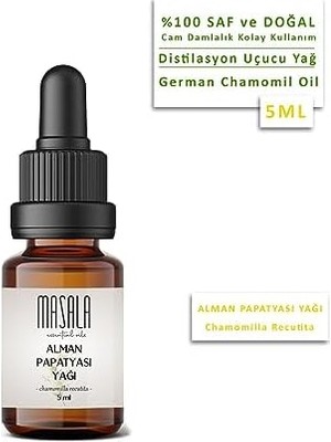 Sayemons Masala Alman Papatyası Yağı 5 ml - Papatya Yağı (Chamomile German Oil)