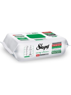 Sayemons Premium Beyaz Sabun Katkılı Yüzey Temizlik Havlusu Mendili 100 Yaprak