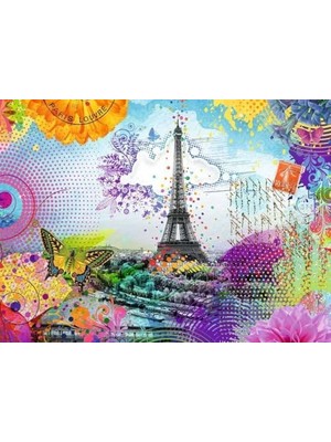 Sayemons , 500P Puzzle Paris, Yetişkin Puzzle