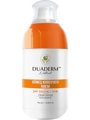Sayemons Duaderm Filtreli Yüz ve Vücut Güneş Kremi SPF30, Uva/uvb Korumalı, 100ML