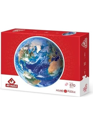 Sayemons Dünya 570 Parça Round Puzzle