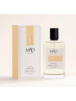 Sayemons Mad J108 Selective Eau De Parfum (Edp) 100 ml Erkek Parfüm – Bergamot, Lavanta ve Vanilya ile Şehvetli, Oryantal ve Kalıcı