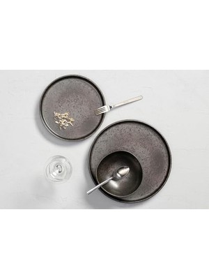 Sayemons Ironstone 3 Parça Tek Kişilik Yemek Takımı
