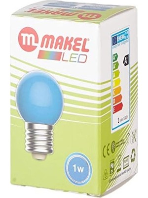 Sayemons LED Gece Lambası, 1 W, Mavi