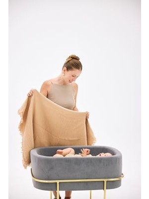 Sayemons Battaniye 100 * 120 cm Bej