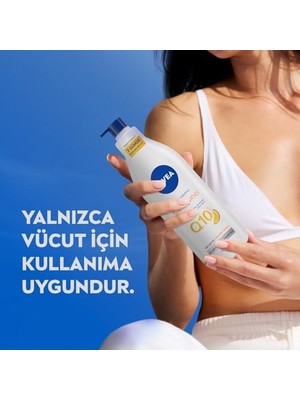 Sayemons Q10 7 Günde Sıkılaştırıcı Vücut Losyonu 400ML, C Vitamini, Nemlendirici, X2 Adet, Bez Çanta Hediyeli