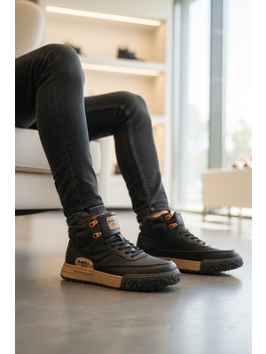 Marcomen 152-18111 M Siyah Erkek Sneaker