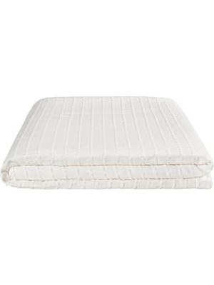 Sayemons Freya MÜSLIN%100 Pamuk Krem Pike Çift Kişilik 230X245 7502A Çift Kişilik Krem