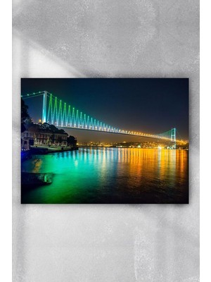 Sayemons (PSTER8939) Istanbul Boğazı Manzara Poster 2 (30X40CM)