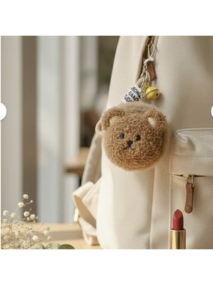 Cocoloco Home Peluş Cep Ayna Kedi Veya Ayı Figürlü Anahtarlık