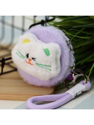 Cocoloco Home Peluş Cep Ayna Kedi Veya Ayı Figürlü Anahtarlık