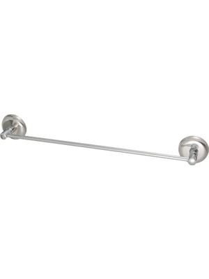 Sayemons Iris Krom Uzun Havlu Askısı Banyo Havluluk 40 cm Ister Yapıştır Ister Montajla
