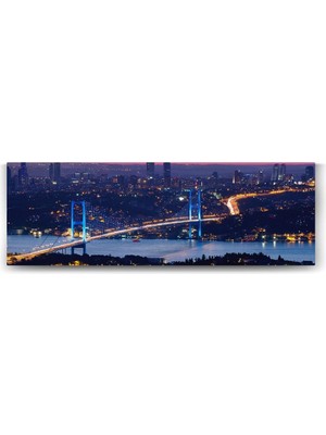 Sayemons Istanbul Fsm Manzara Panorama Tablo - 150X50CM