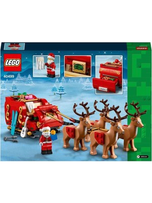 Uravas Store Mey Ithalat® 40499   Noel Babanın Kızağı 343 Parça +9 Yaş