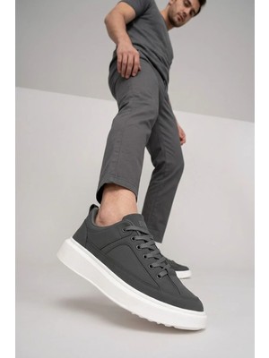Ayakkabı Fuarı Elit Asdkvendy Erkek Klasik Sneaker Füme